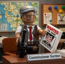 The LEGO Batman Movie Series 1 Minifigure 71017 - Commissioner Gordon