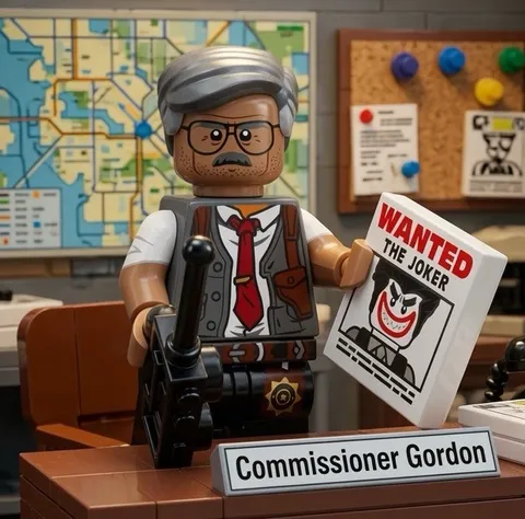 The LEGO Batman Movie Series 1 Minifigure 71017 - Commissioner Gordon