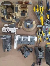 Lego Star Wars Incomplete Sets, SpaceShips Ni Figures NO Instructions. 