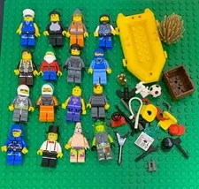 40 Piece Lego Minifigues Accessories Lot Space NBA Patrick Star Alien Arctic