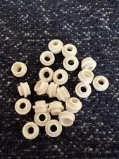 LEGO 85861 White Plate, Round 1 x 1 with Open Stud 28 pieces