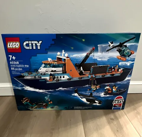 LEGO City 60368 Arctic Explorer Ship  *Brand New Sealed Set*