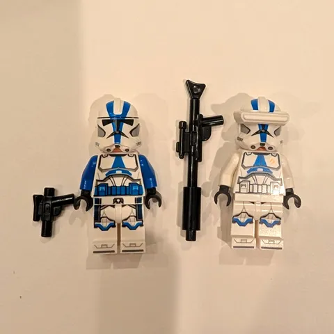 LEGO Star Wars 501st Clone Trooper Minifigures Lot of 2