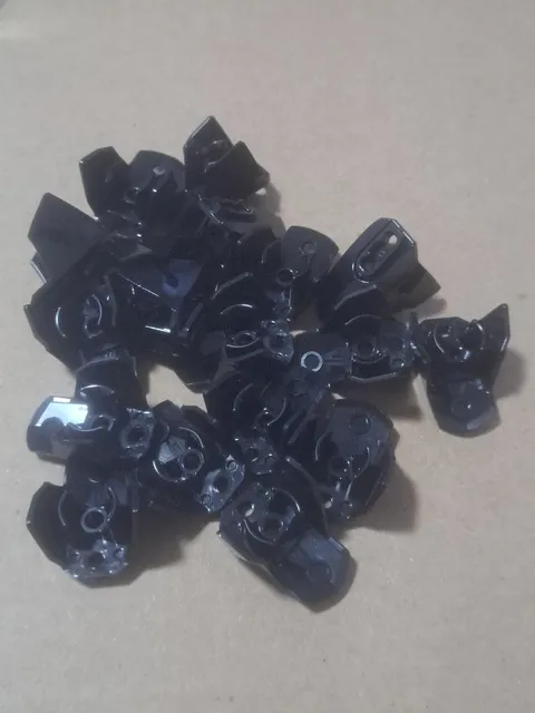 19x Lot LEGO 90640 Armor Size 4 Hero Factory Black Genuine