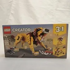 New 31112 LEGO 3 in 1 Wild Lion Creator