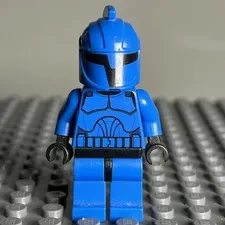 Lego Senate Commando Minifigure Star Wars from 8039 - sw0244 - 3J