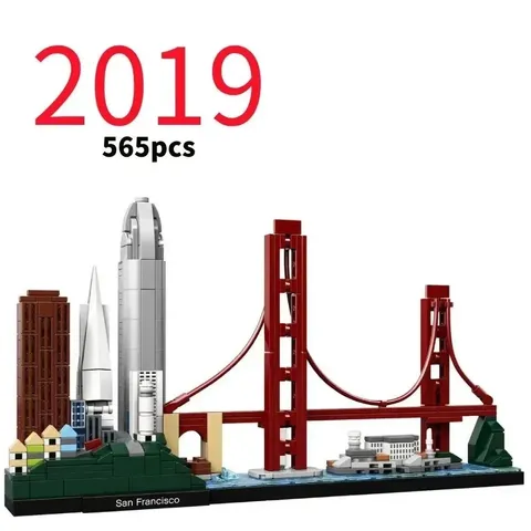 ARCHITECTURE: San Francisco 21043 - Complete Bricks - New Sealed (bagged)