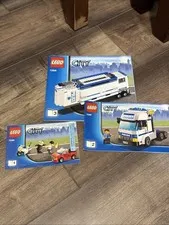 Lego City Mobile Police Unit 7288 Building Instructions Manual Booklet Only