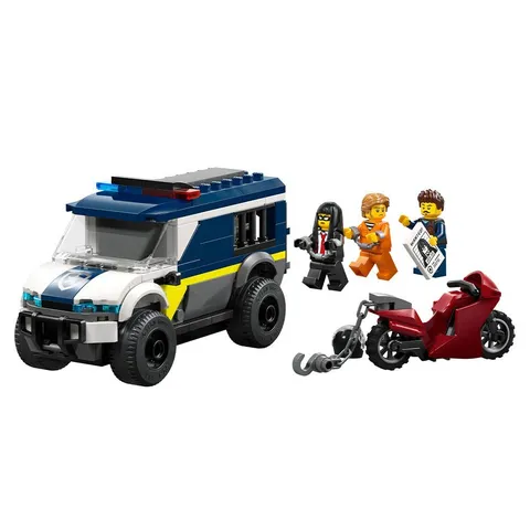 LEGO City 60479 Police Prisoner Transport Van 198 Pieces 6+ New Sealed