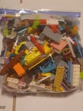 Lego Bulk Lot of Bricks Parts Pieces 2 Lbs + Grab Bag Mystery Bag