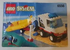 Vintage 1997 LEGO Town Divers: Scuba Squad Set #6556 Instruction Manual Only