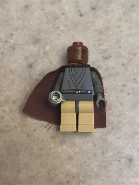 LEGO Star Wars Mace Windu Light-up Lightsaber Minifigure  7261