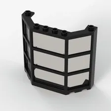 LEGO ® Window: 30185c01 - black - used