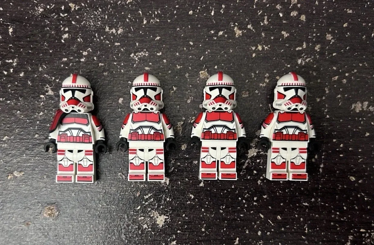 LEGO Custom GrandpaCloneCustoms GCC BrickandFigsDE Shock Trooper Lot