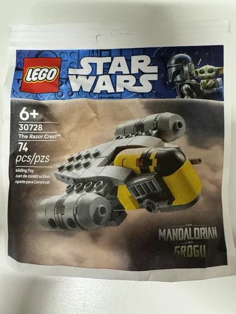 LEGO Star Wars The Mandalorian Razor Crest 30728 Grogu 74 pcs 6+ Polybag