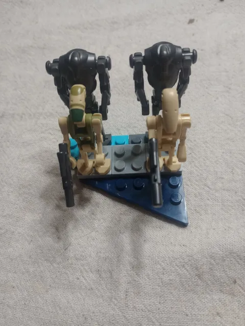 Battle Droid Lot With Baseplate Lego Minifigures Star Wars