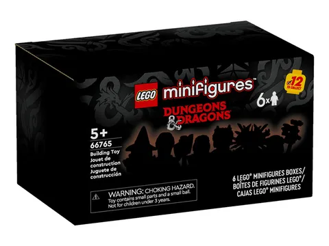 LEGO Minifigures 66765 Dungeons & Dragons 6 Pack Retired Set New In Sealed Box