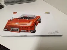 LEGO Manual For Icons Chevrolet Corvette 10321 Set Instructions Only NO Parts 