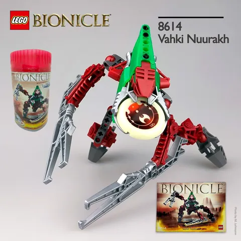 ✔️ LEGO BIONICLE - Vahki Nuurakh - 8614 - With Box - 100% Complete ✔️
