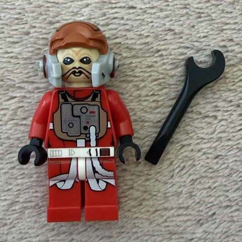 LEGO x Star Wars: Ten Numb - Red B-Wing Pilot Suit (SW0556 / 75050)