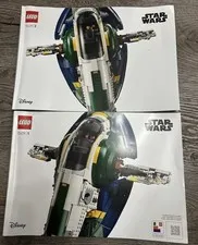 Lego Star Wars Jango Fett's Firespray 75409 Instruction Manual No Bricks