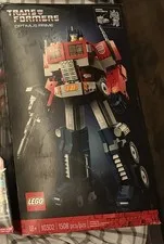 LEGO Icons Transformers Optimus Prime 10302 Converts Set 1508pcs 18+