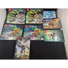 Lego Instruction Manual Lot Galaxy Squad Bionicle Nexo Knights 70707 70708 70313