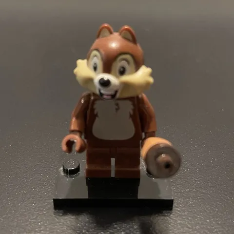 LEGO Disney Chip Minifigure w/ Tail & Accessories - Minifigures Disney Series