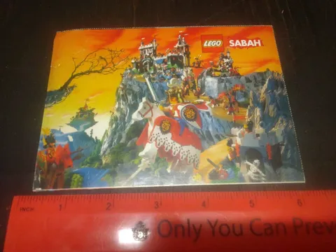 ⭐Lego Royal Knights King 1997 Postcard⭐