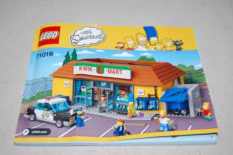 LEGO The Simpsons 71016 Set INSTRUCTIONS MANUAL Only