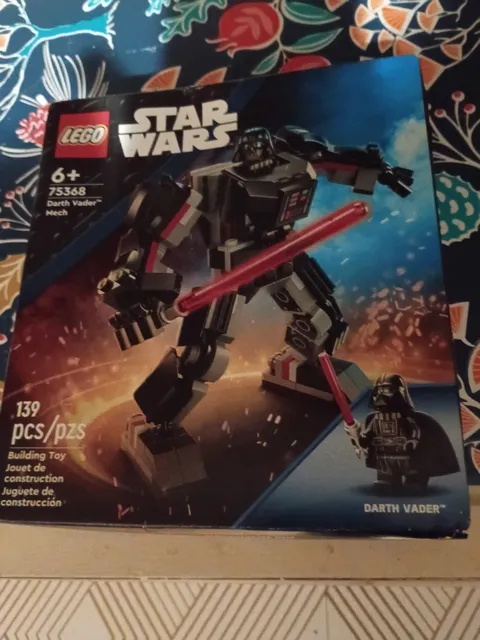 LEGO Star Wars Darth Vader Mech Building Set Boxed 139 pcs 6+ (75368)