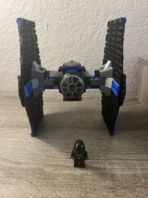 TIE Fighter Building Toy Star Wars LEGO (7146) Incomplete Read Description!