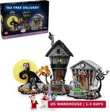 LEGO Disney Tim Burton's The Nightmare Before Christmas Decor - Building Set for