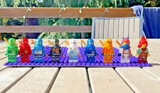 Lego Ninjago Dragons Rising Complete Season 1 Minifigures (Lot of 9)