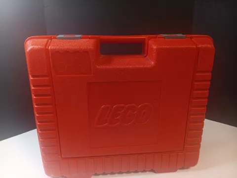 Vintage 1985  Duplo LEGO Blue Storage Systems Carrying Case Bin Box Toy 1980’s
