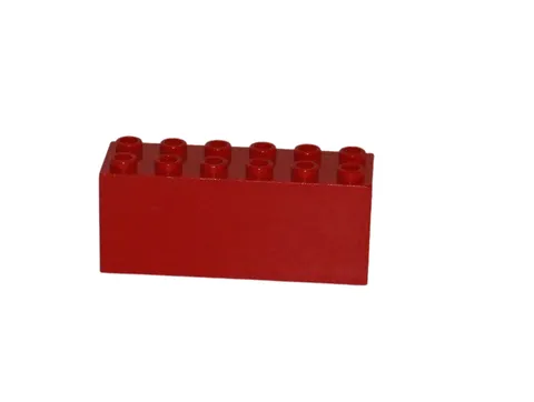 Lego® 9V TRAIN Railway Weight Ballast 6x2x2 RED NEW MOD
