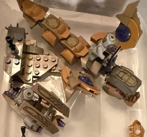 LEGO Marvel 76144 Hulk Helicopter Drop Leviathan + Chitauri Flyer + Figure Lot