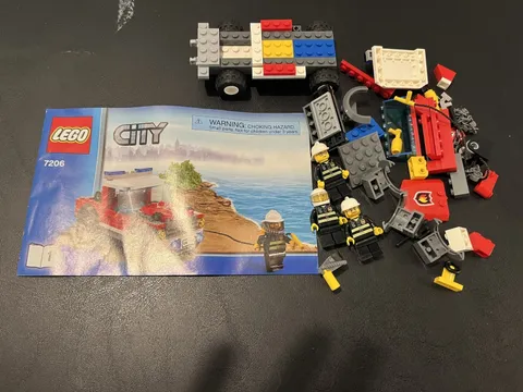 LEGO CITY: Fire Helicopter set (7206) Just book 1.