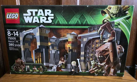 LEGO Star Wars 75005 Rancor Pit Episode VI Retired Complete Set 380 pcs