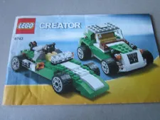 Lego Creator 6743 Building Instructions Instruction Buggy + Racing Car