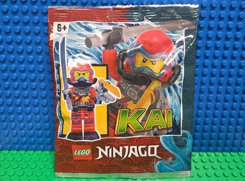 LEGO Kai Scuba Seabound Minifigure Foil Pack 892184 Ninjago CMF Lot Rare Retired