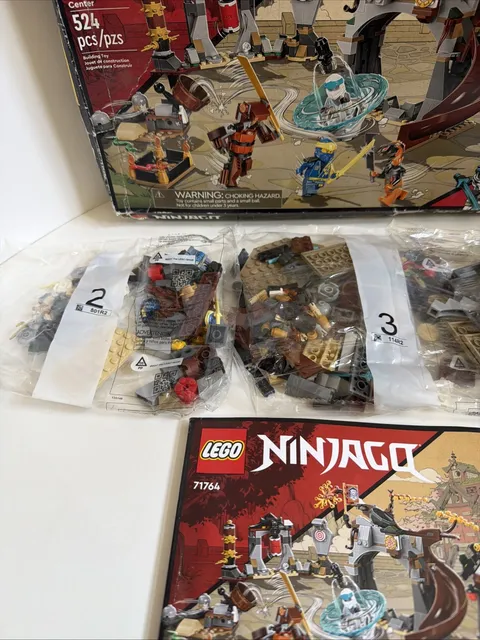 LEGO NINJAGO: Ninja Training Center (71764) New **** Incomplete Read