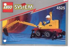 Lego® TRAIN Railway 4525 Instructions Small Service Vehicle