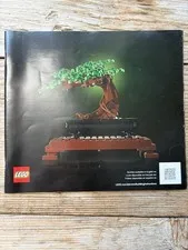 Lego Instruction Booklet For Lego Icons Bonsai Tree- manual only 