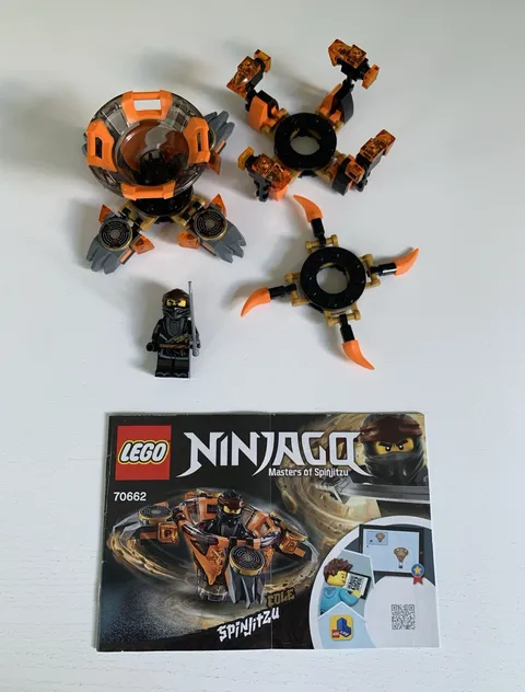 LEGO NINJAGO 70662 Spinjitzu Cole Complete, No Box
