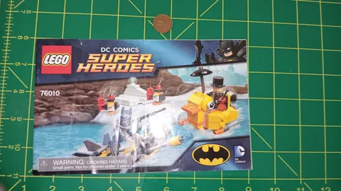 LEGO DC Comics Super Heroes 76010 Instructions Manual Batman Booklet Loose
