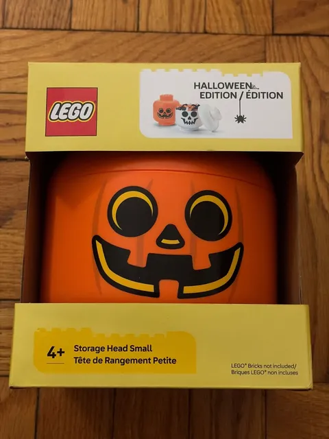 lego halloween storage head small