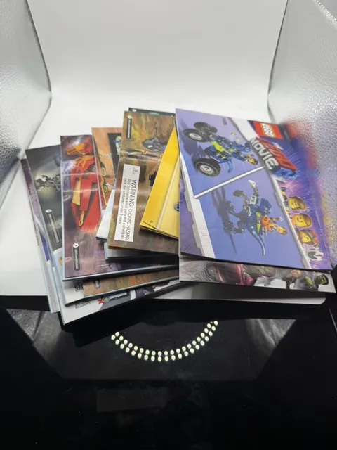 Lego mixed Lot Instruction Manuals LEGO Pamphlets Instruction Books Lot Of 13