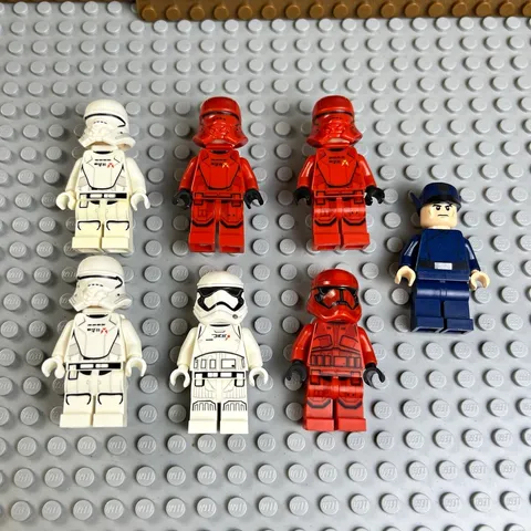 LEGO Star Wars First Order Minifigures Lot of 7