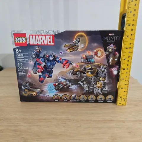 LEGO Marvel Avengers 76322 Endgame Thor Vs. Chitauri 373 Pieces New